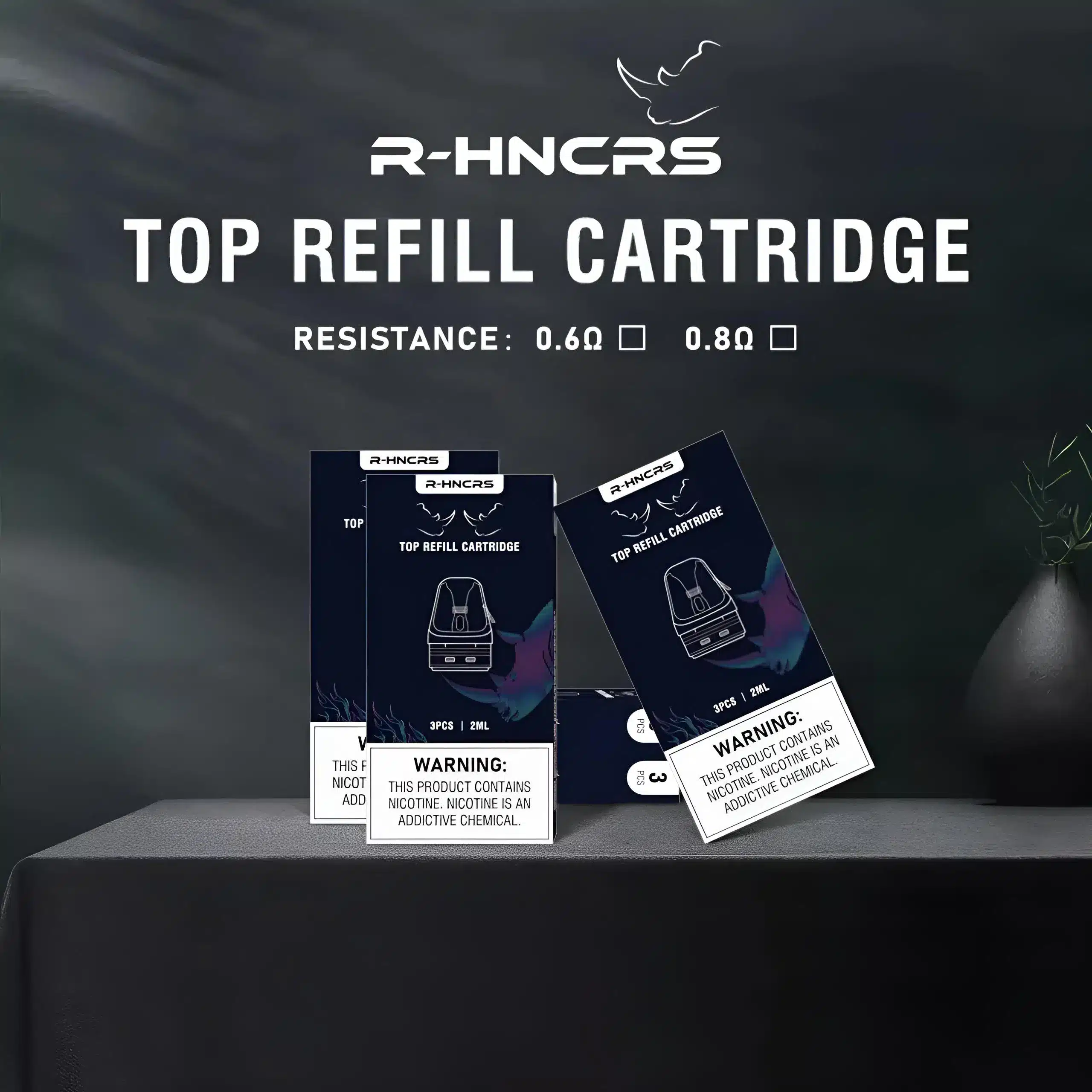 REFILLABLE 空彈｜R-HNCRS犀牛｜適配小蠻牛與OXXVA XLIM全系列